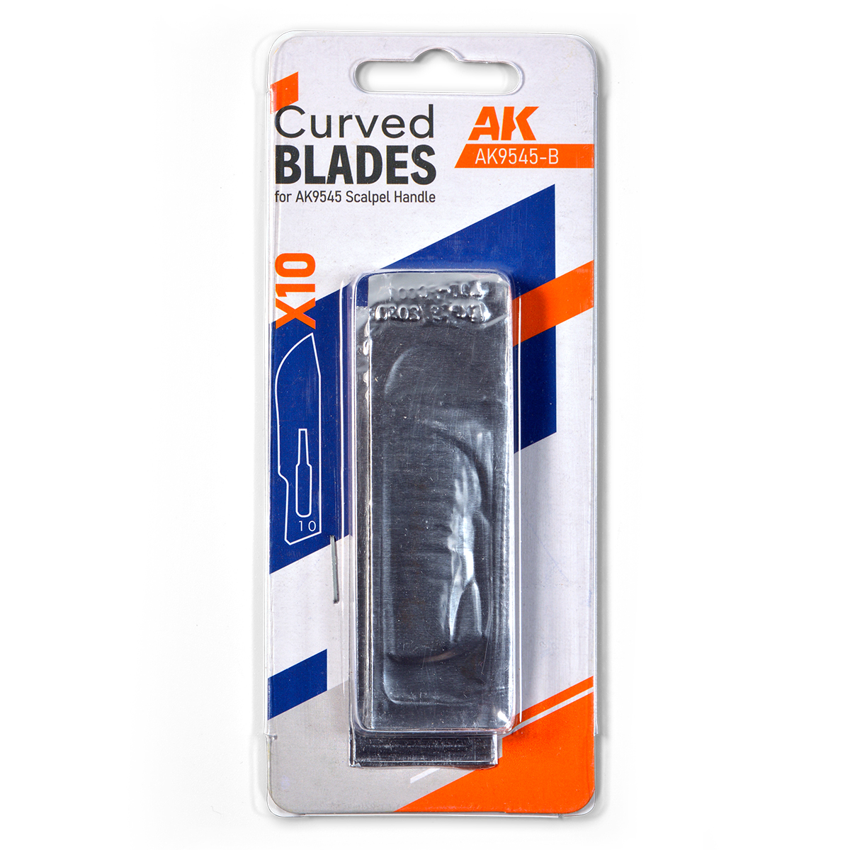 Cuchillas Curvas para AK9545 (10 Unidades)