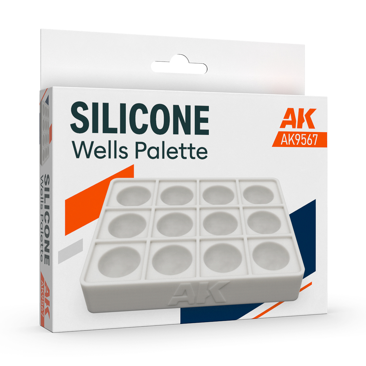 Paleta de Silicona con Pozos