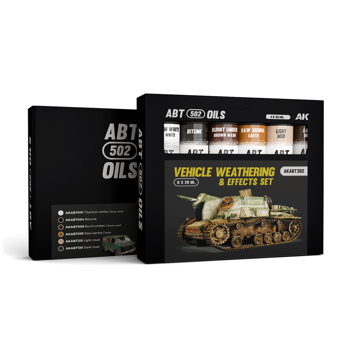Set de 6 Efectos de Weathering para Vehículos – Oleos