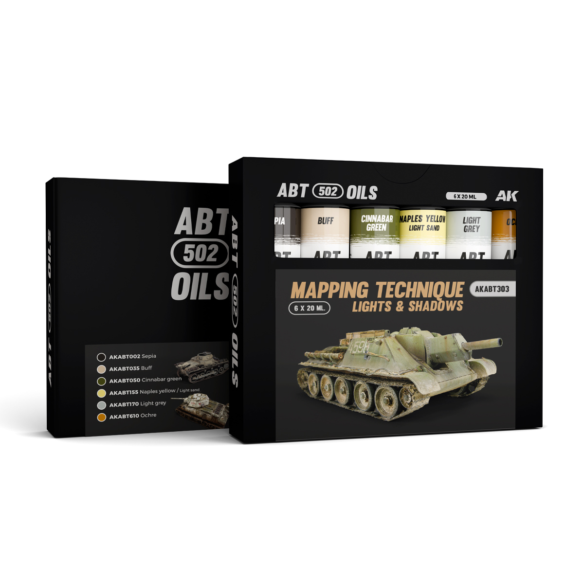 Set de Luces y Sombras para Técnica de Mapeado – Oleos