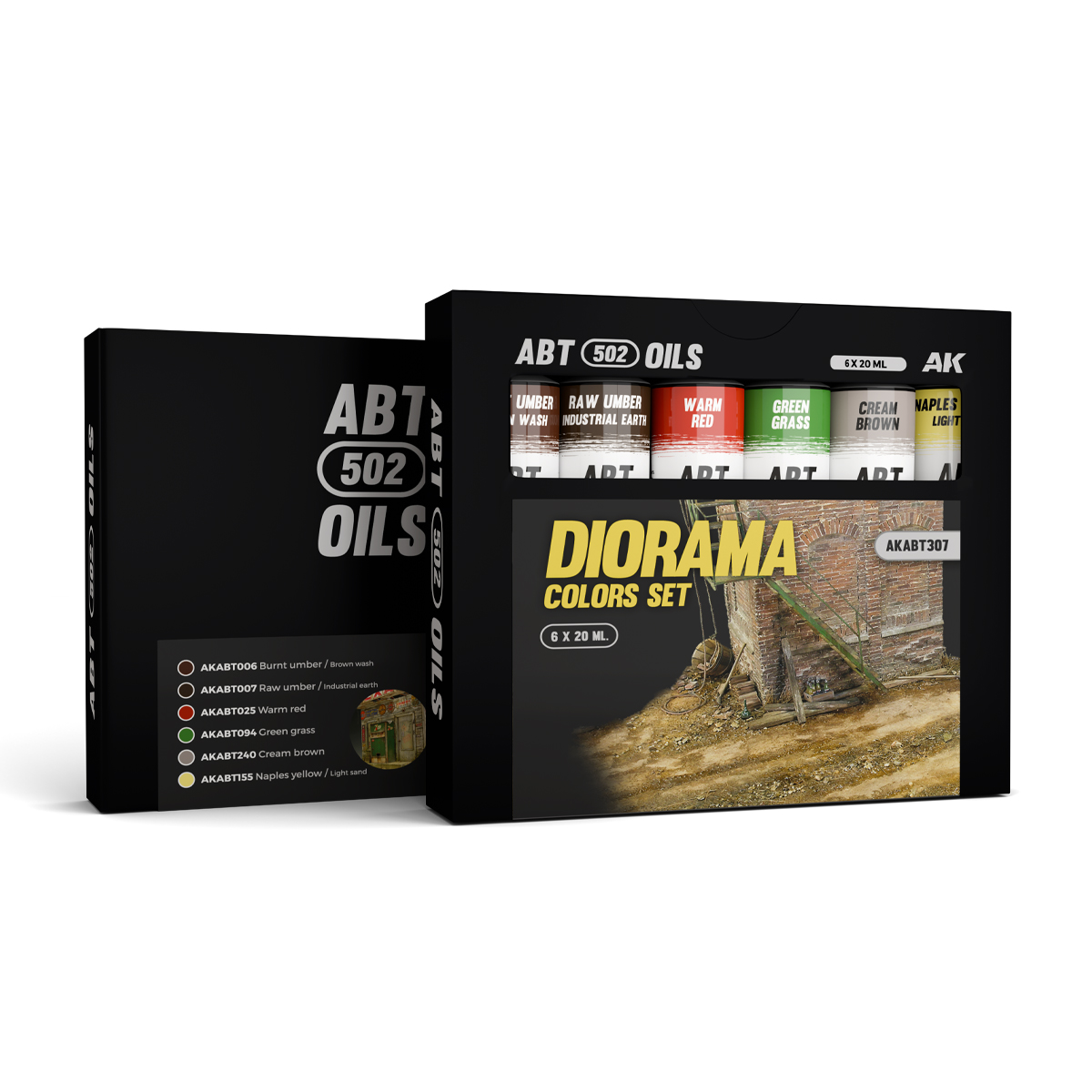 Set de Colores para Dioramas – Oleos