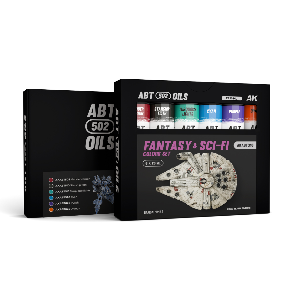 Set de Colores Fantasía y Ciencia Ficción – Oleos