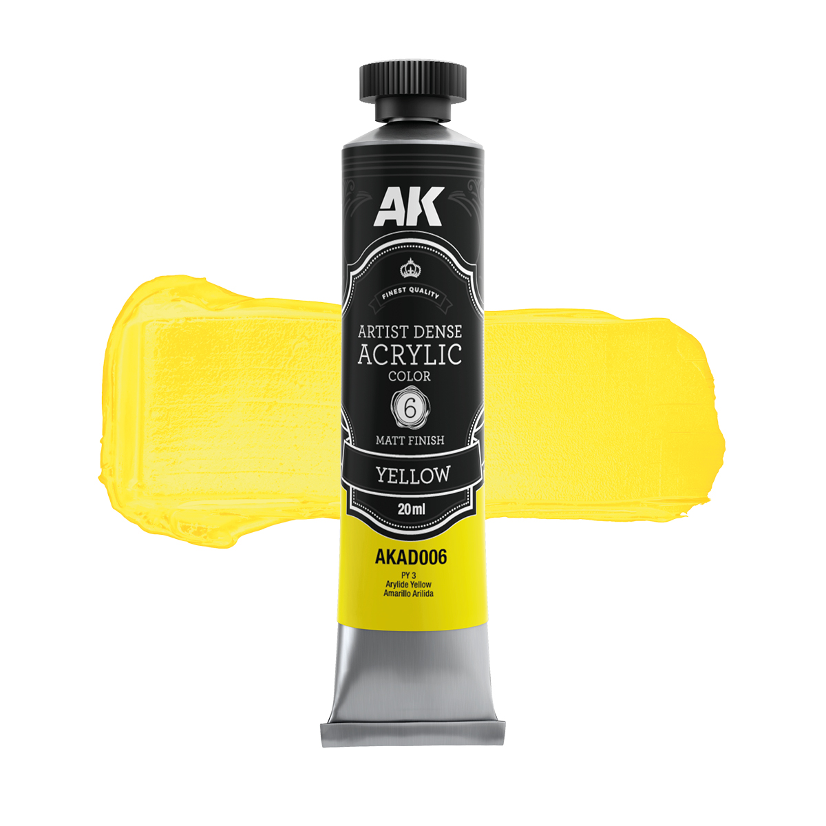 Amarillo – Color Acrílico Denso Artístico
