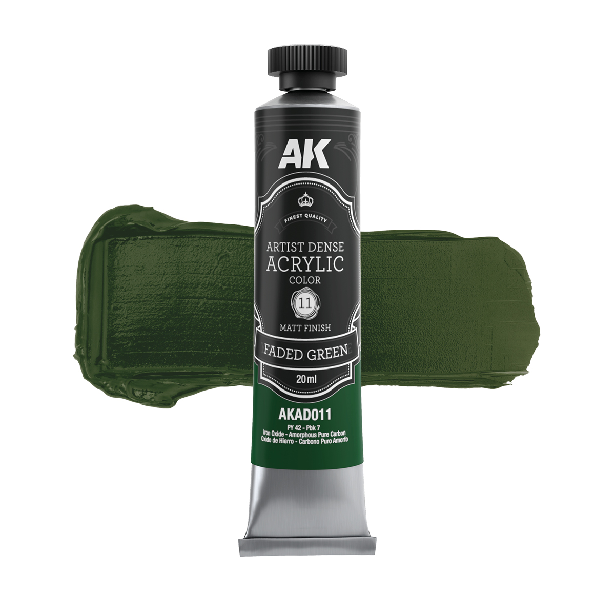 Verde Desgastado – Color Acrílico Denso Artístico