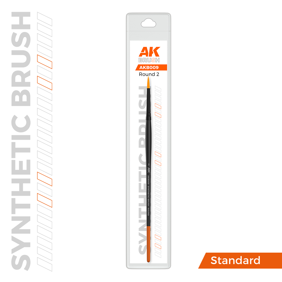 Pincel Sintético AK – Redondo 2