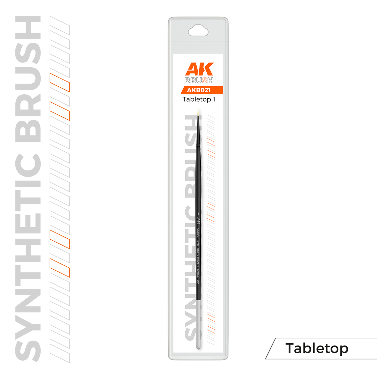 Pincel Sintético Tabletop AK – 1