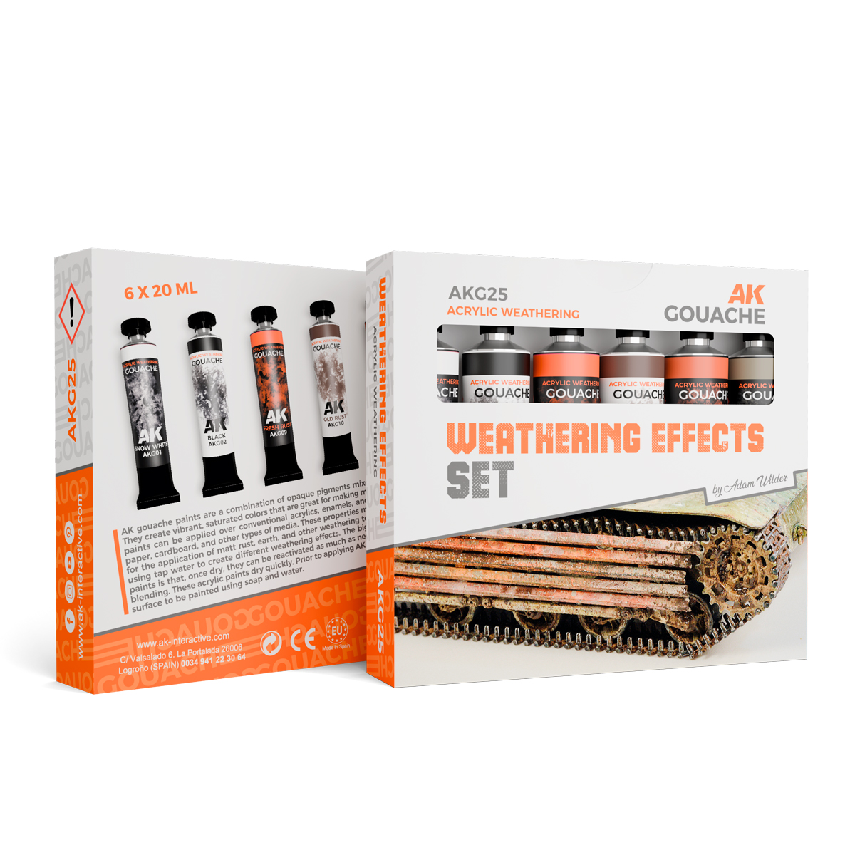 Set de Efectos de Envejecido – Gouaches AK