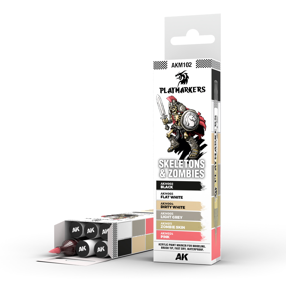 Esquelos y Zombis – Playmarker Set