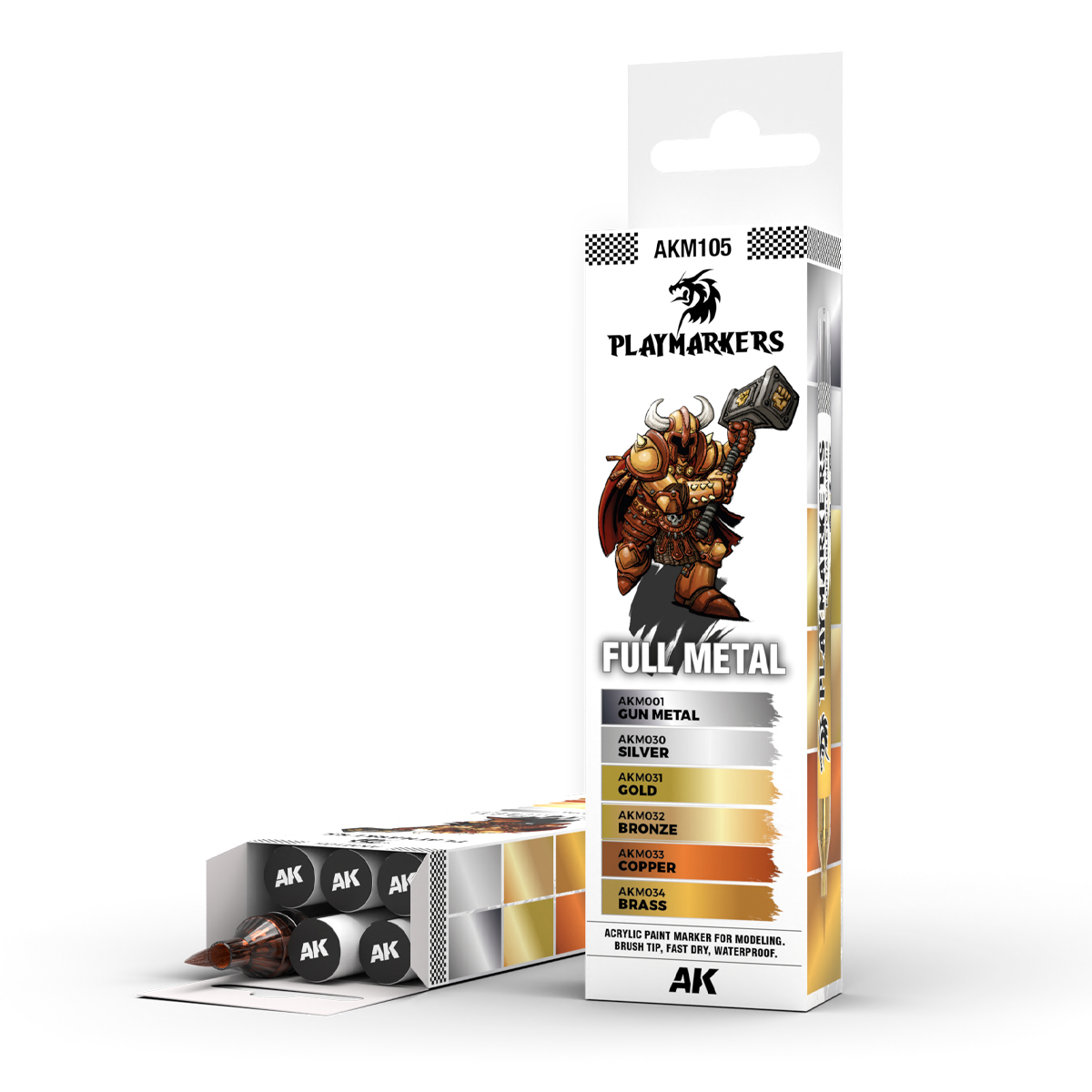 Colores Metalicos – Playmarker Set