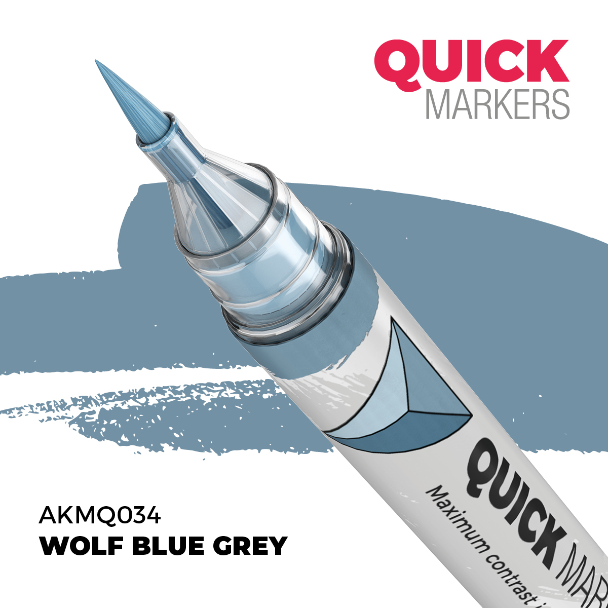 Lobo Azul Gris – Quick Marker