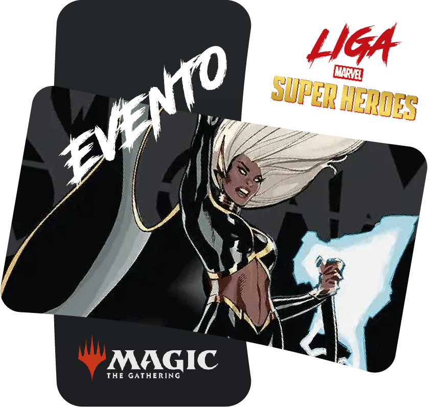Evento Liga magic super heroess