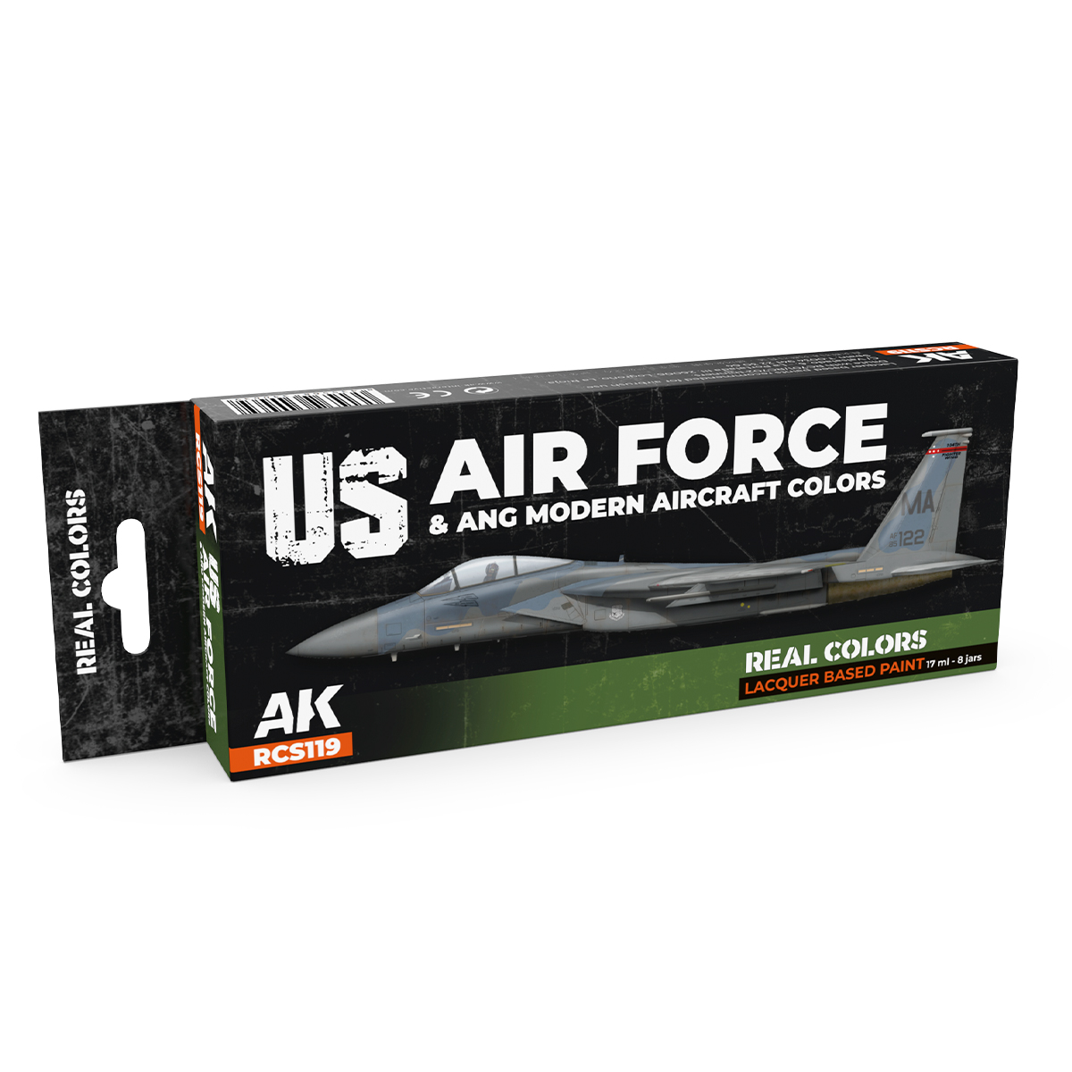 Set Modernos Aeronaves US Air Force y ANG – Color Real