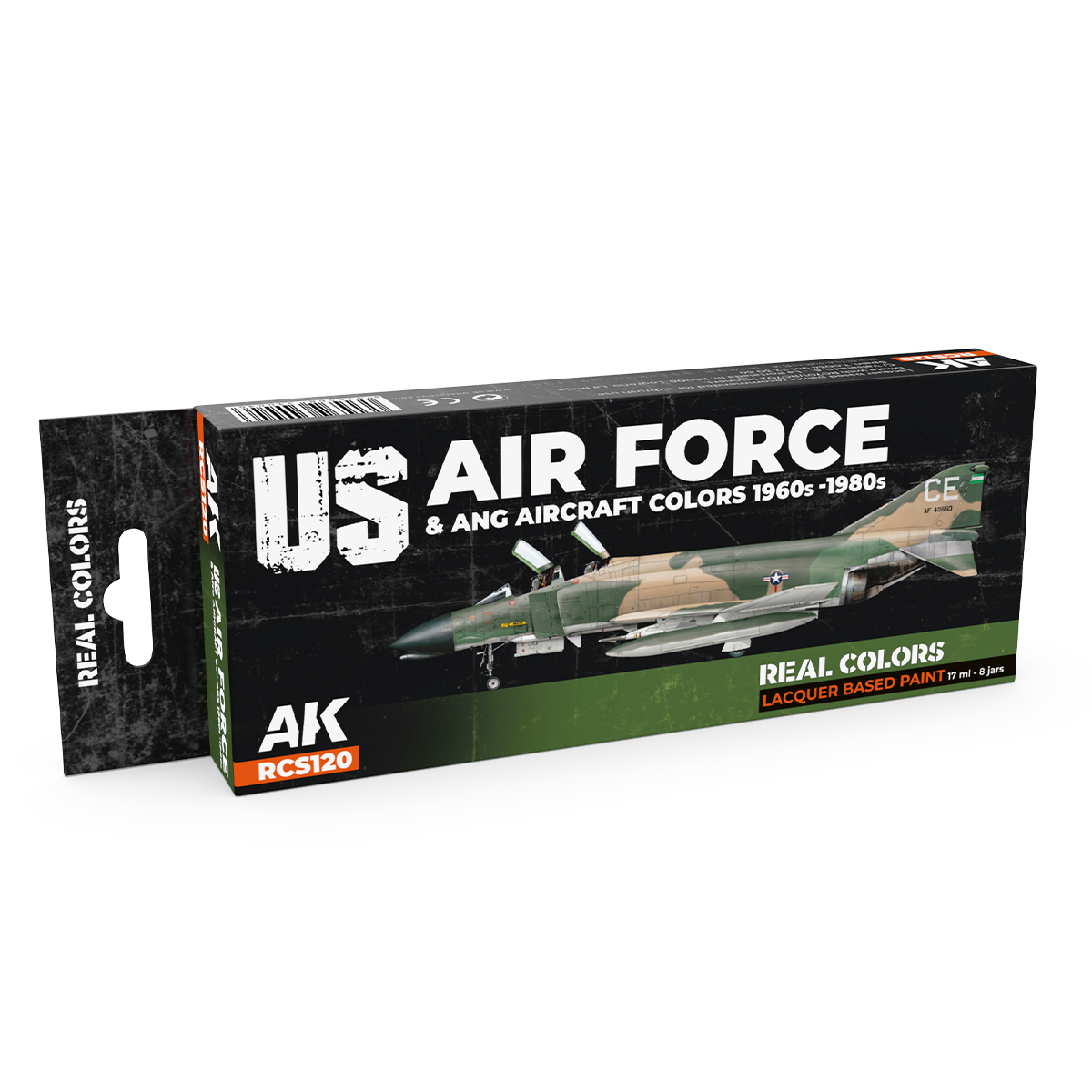 Set US Air Force y ANG 1960s-1980s – Color Real