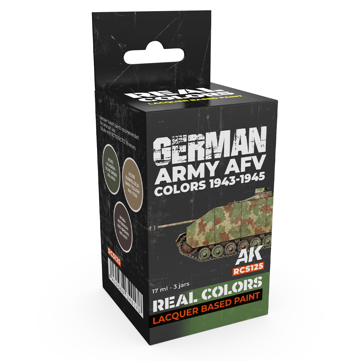 Set AFV Ejército Alemán 1943-1945 – Color Real