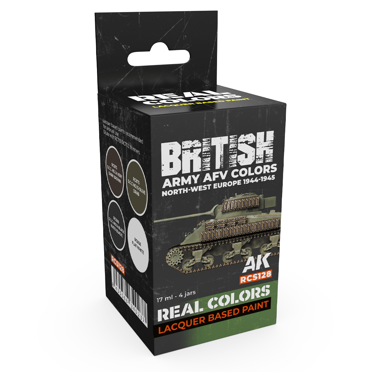 Set AFV Británicos. Noroeste de Europa 1944-1945 – Color Real