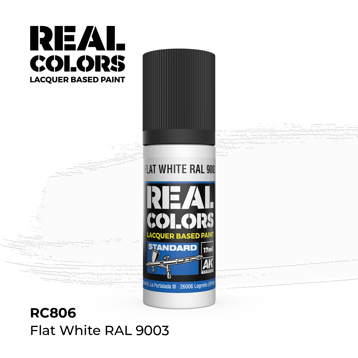 Blanco Mate RAL 9003 – Color Real