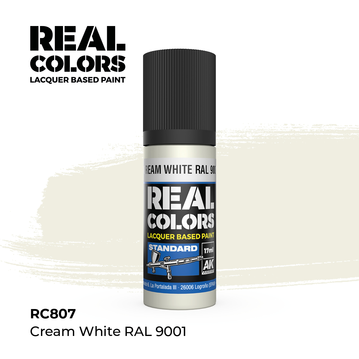 Blanco Crema RAL 9001 – Color Real