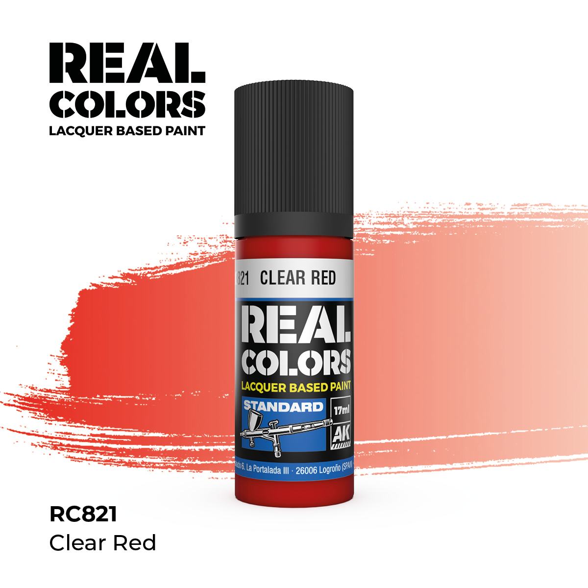Rojo Transparente – Color Real