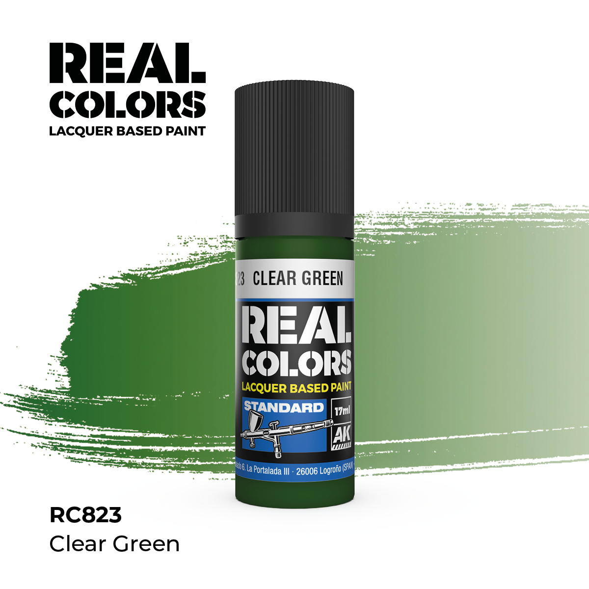 Verde Transparente – Color Real