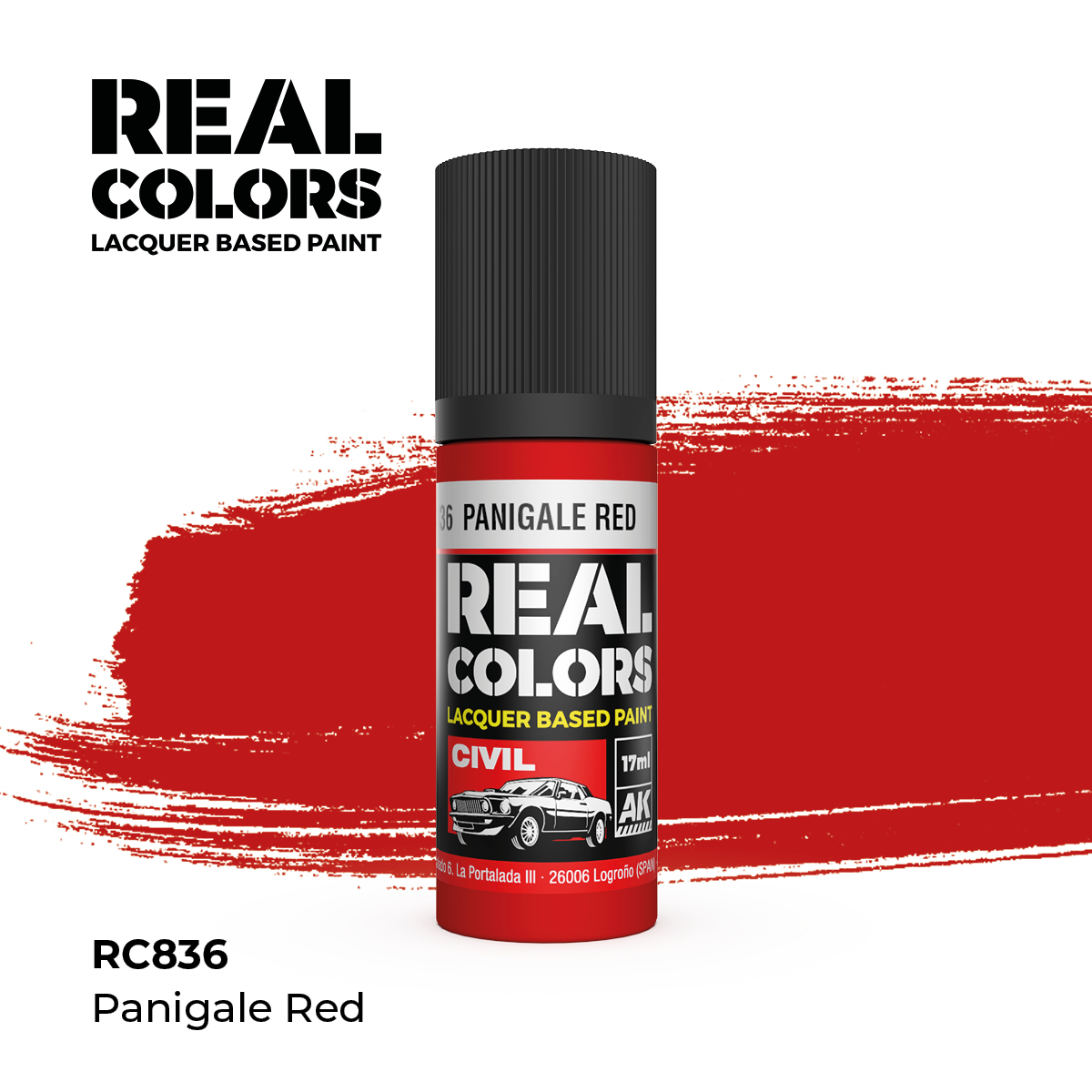 Rojo Panigale – Color Real