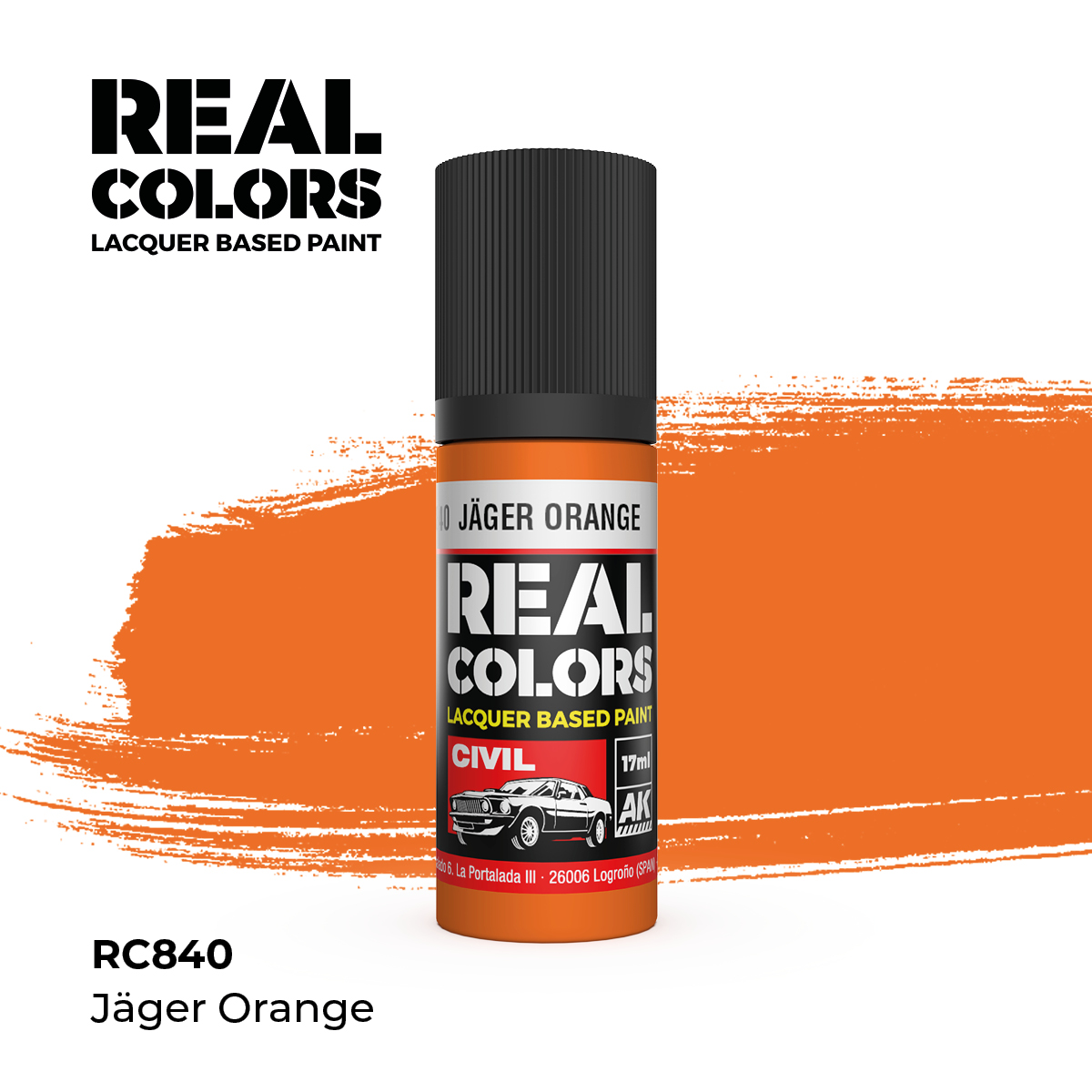 Naranja Jäger – Color Real