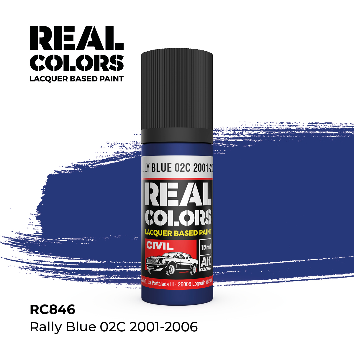 Azul Rally 02C 2001-2006 – Color Real