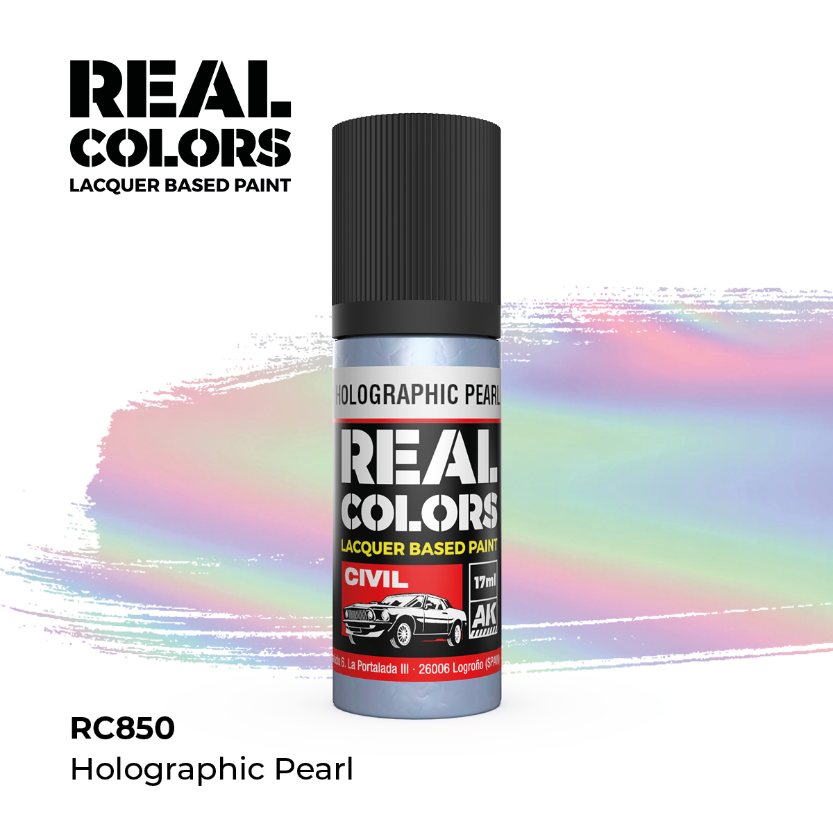 Perla Holográfica – Color Real