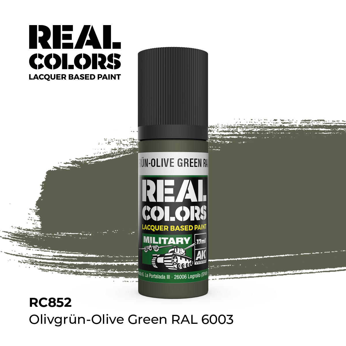 Verde Oliva RAL 6003 – Color Real