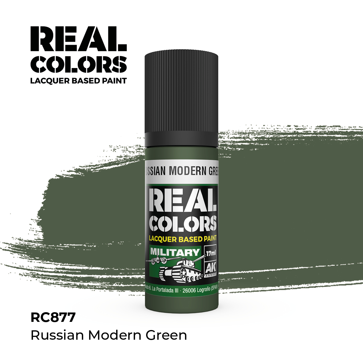 Verde Ruso Moderno – Color Real