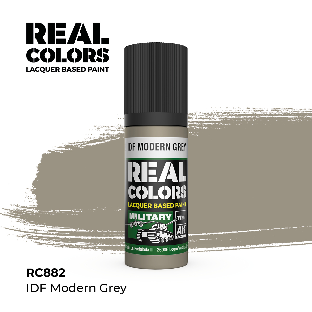 Gris Moderno IDF – Color Real