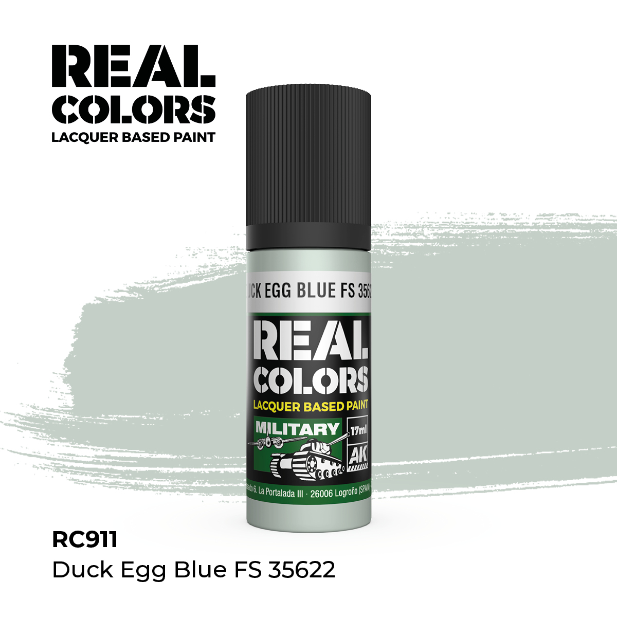 Azul Huevo de Pato FS 35622 – Color Real