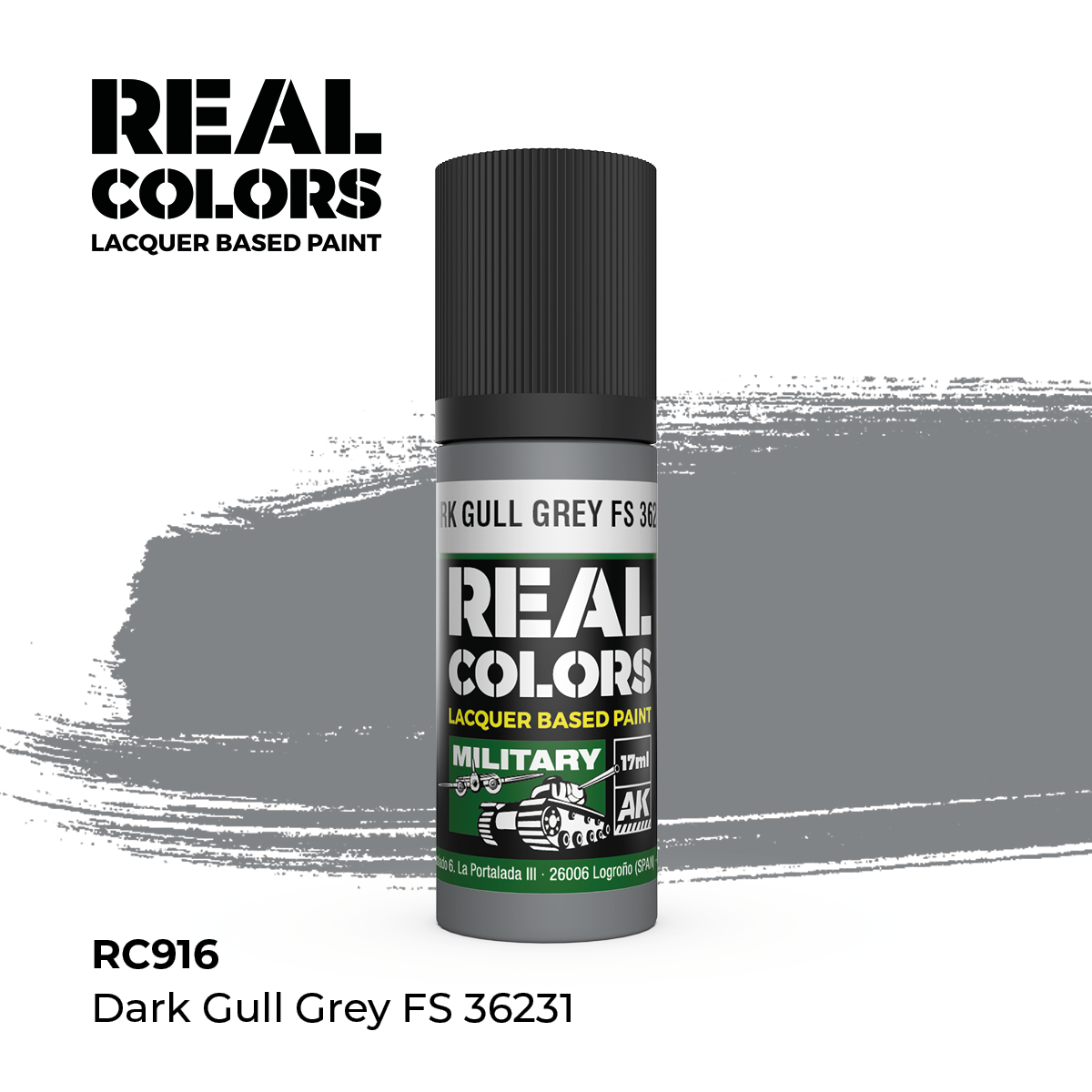 Gris Gaviota Oscuro FS 36231 – Color Real