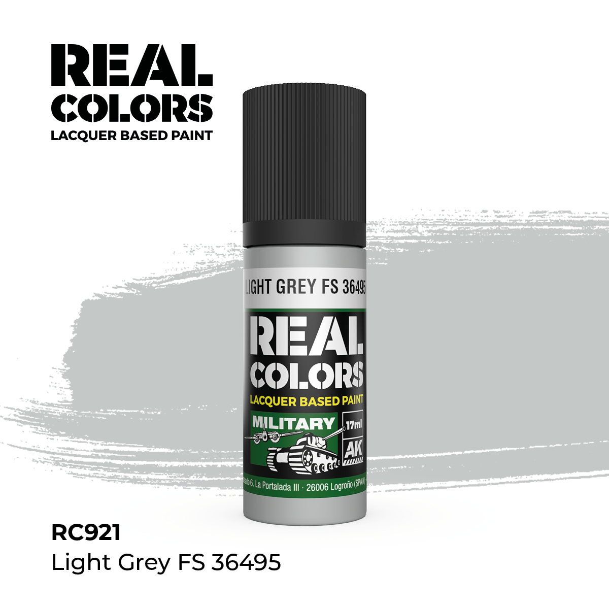 Gris Claro FS 36495 – Color Real