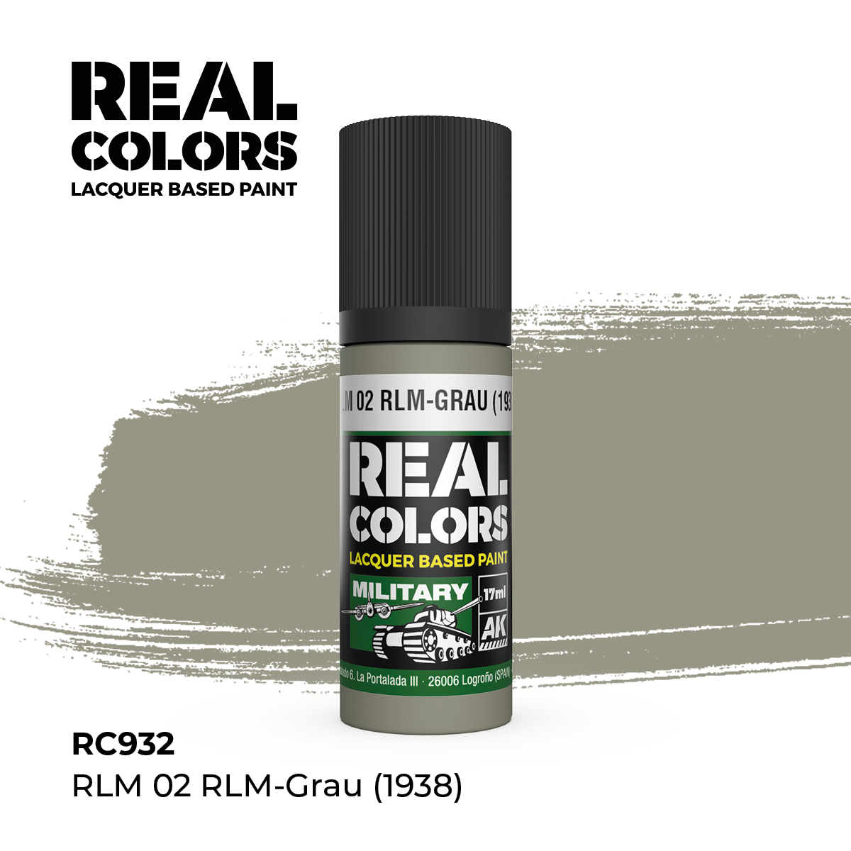 RLM 02 RLM-Grau (1938) – Color Real