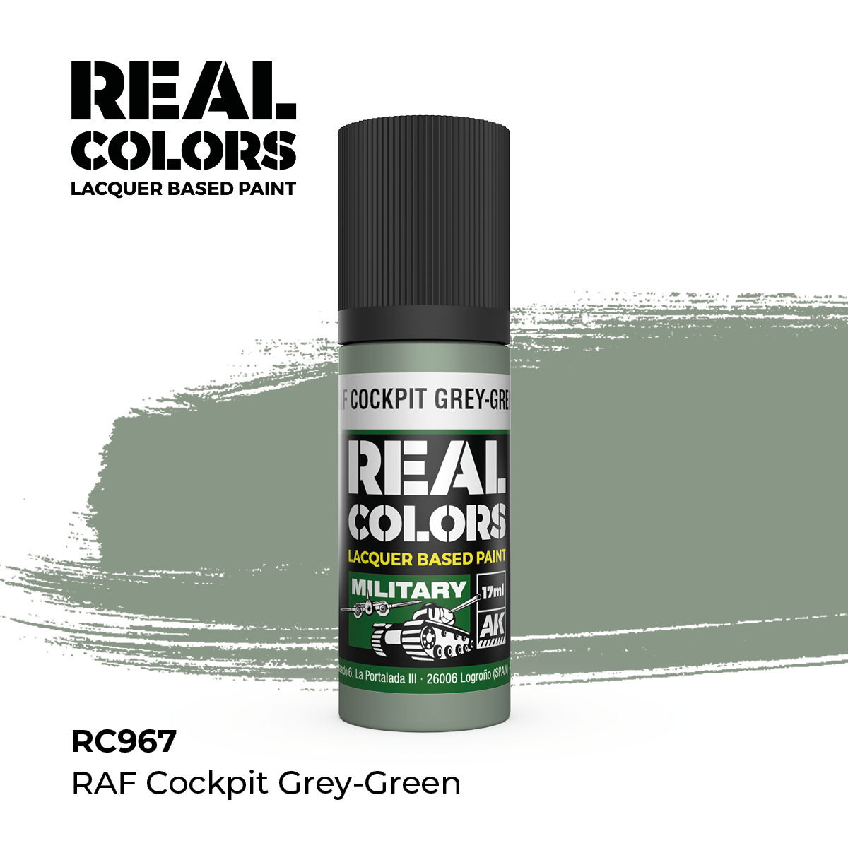 RAF Gris-Verde Cabina – Color Real