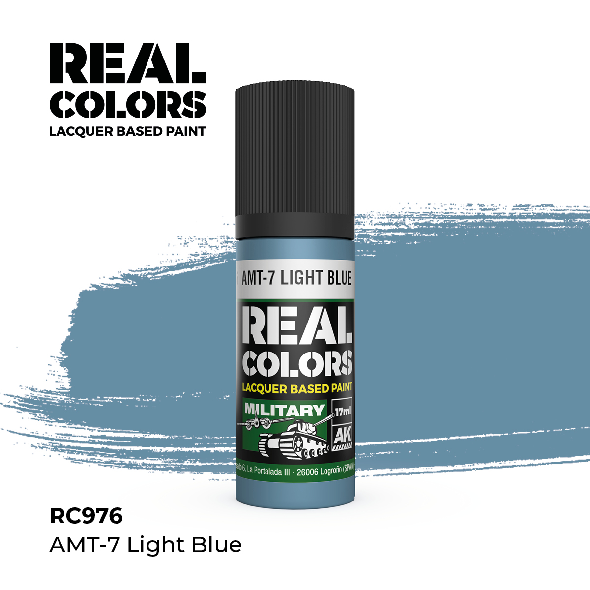 AMT-7 Azul Claro – Color Real