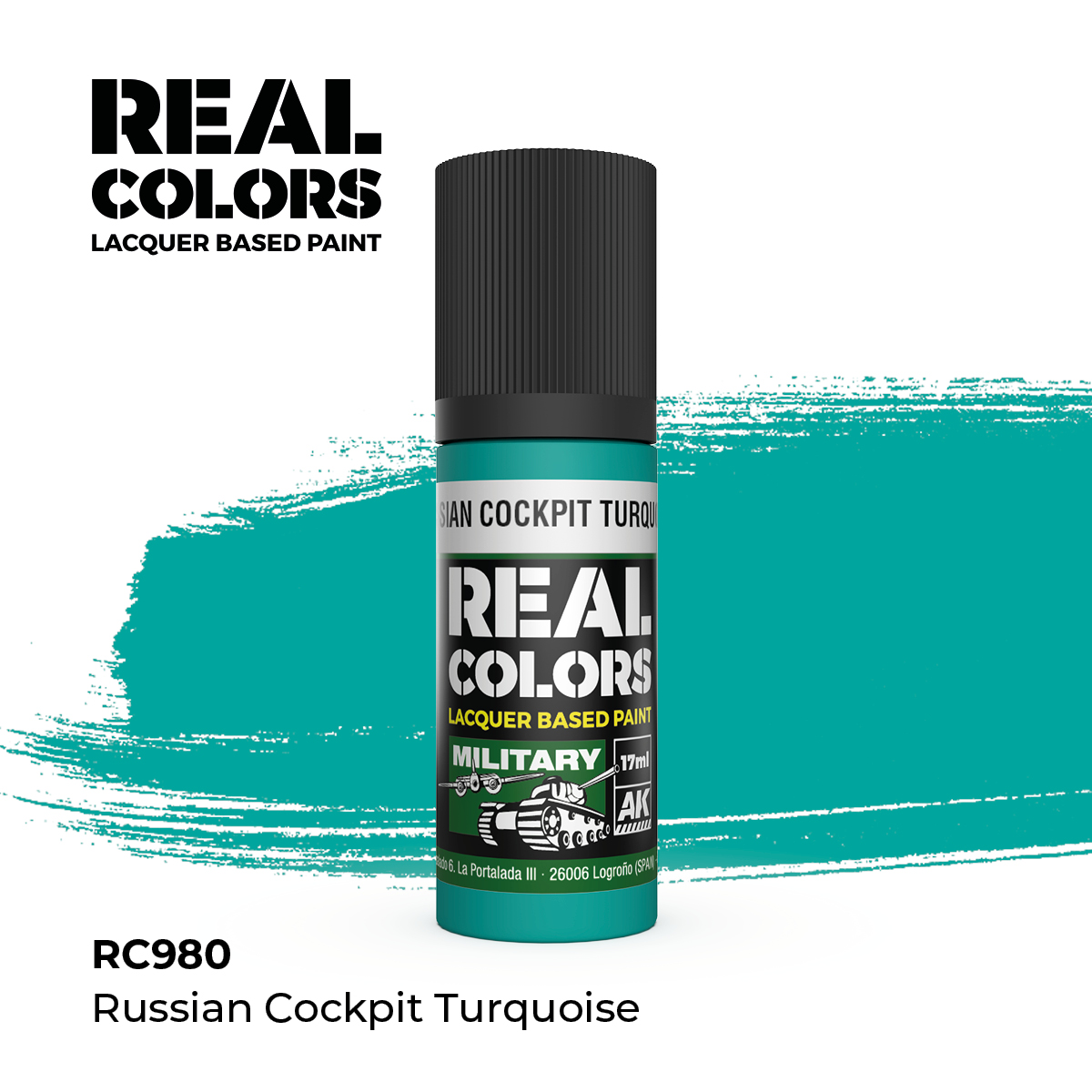 Turquesa Cabina Rusa – Color Real