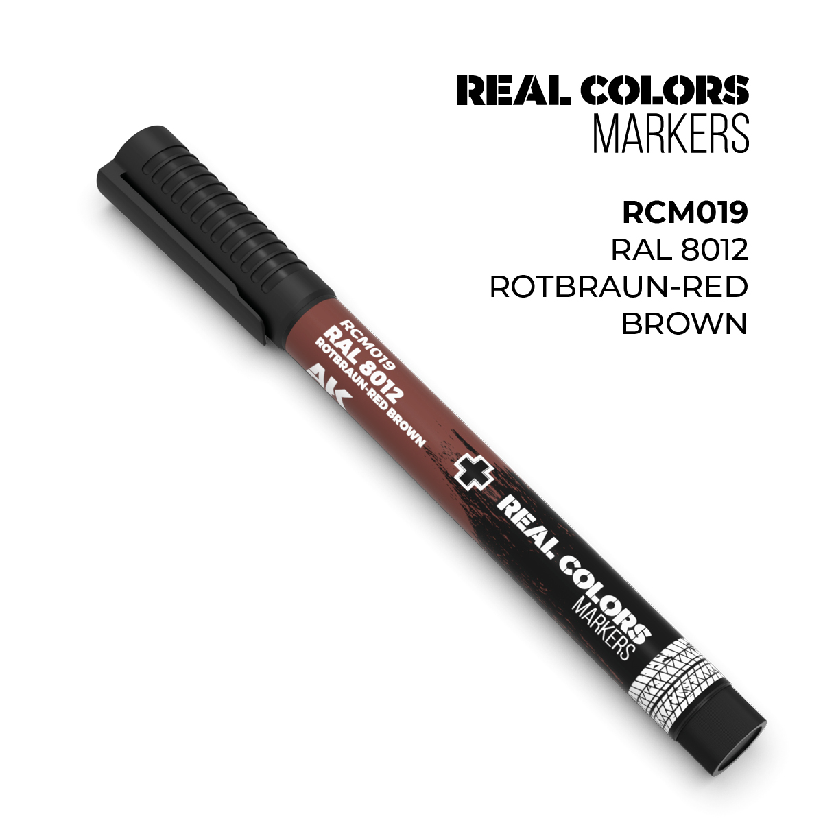 RAL 8012 Rotbraun – Marron Rojizo – RC Marker