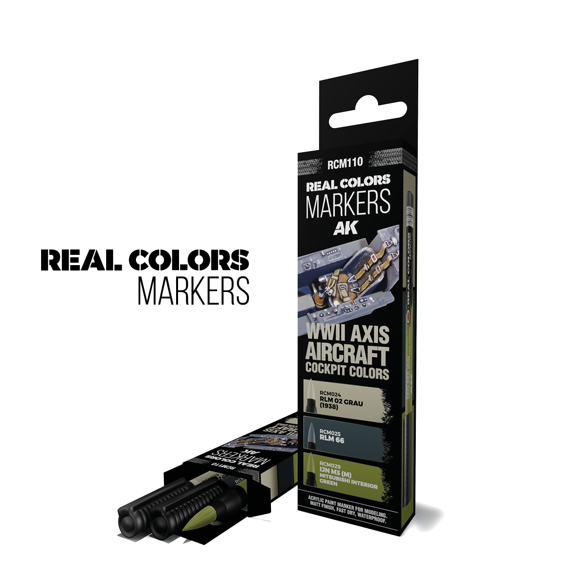 Colores de Cabina de Mandos en Aeronaves 2GM – RC Markers Set