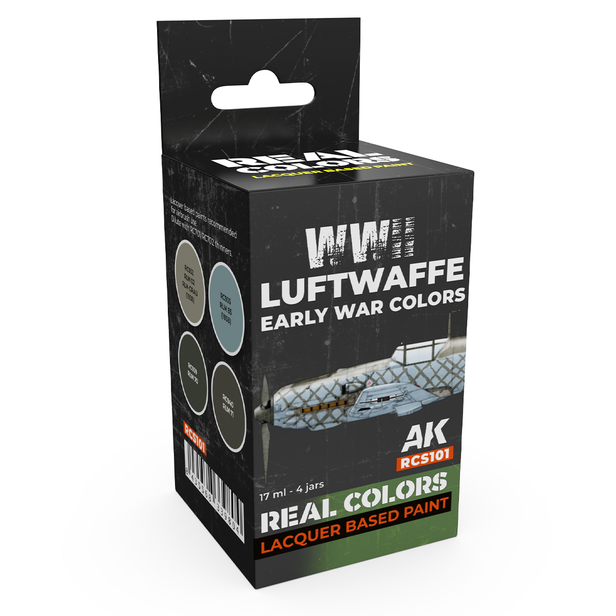 2GM Set Luftwaffe Guerra Temprana – Color Real