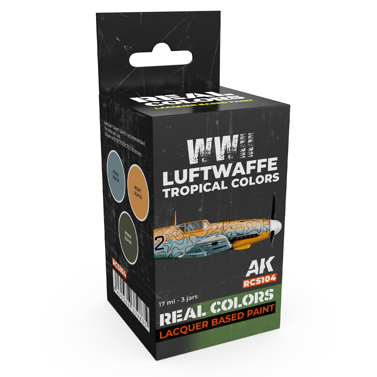 2GM Set Luftwaffe Tropicales – Color Real