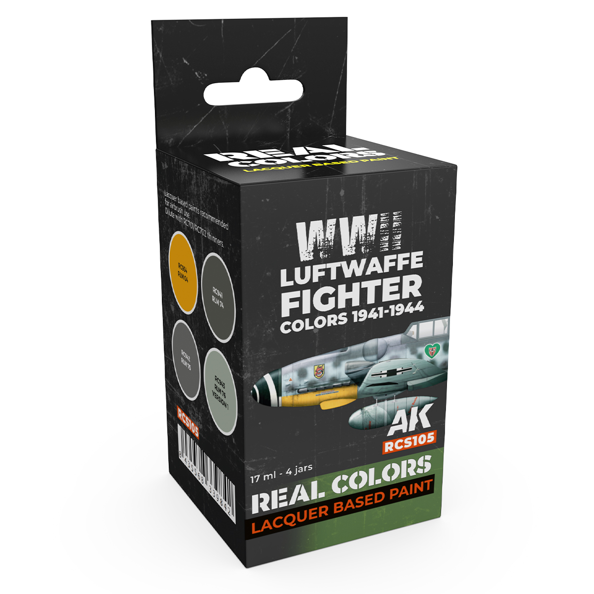 Set Cazas Luftwaffe 1941-1944 – Color Real