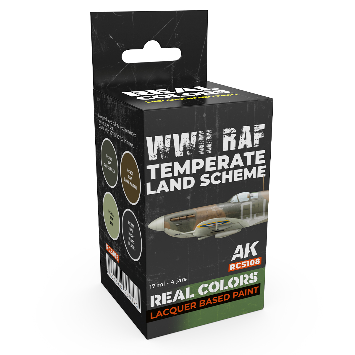 2GM Esquema Terrestre Templado RAF – Color Real
