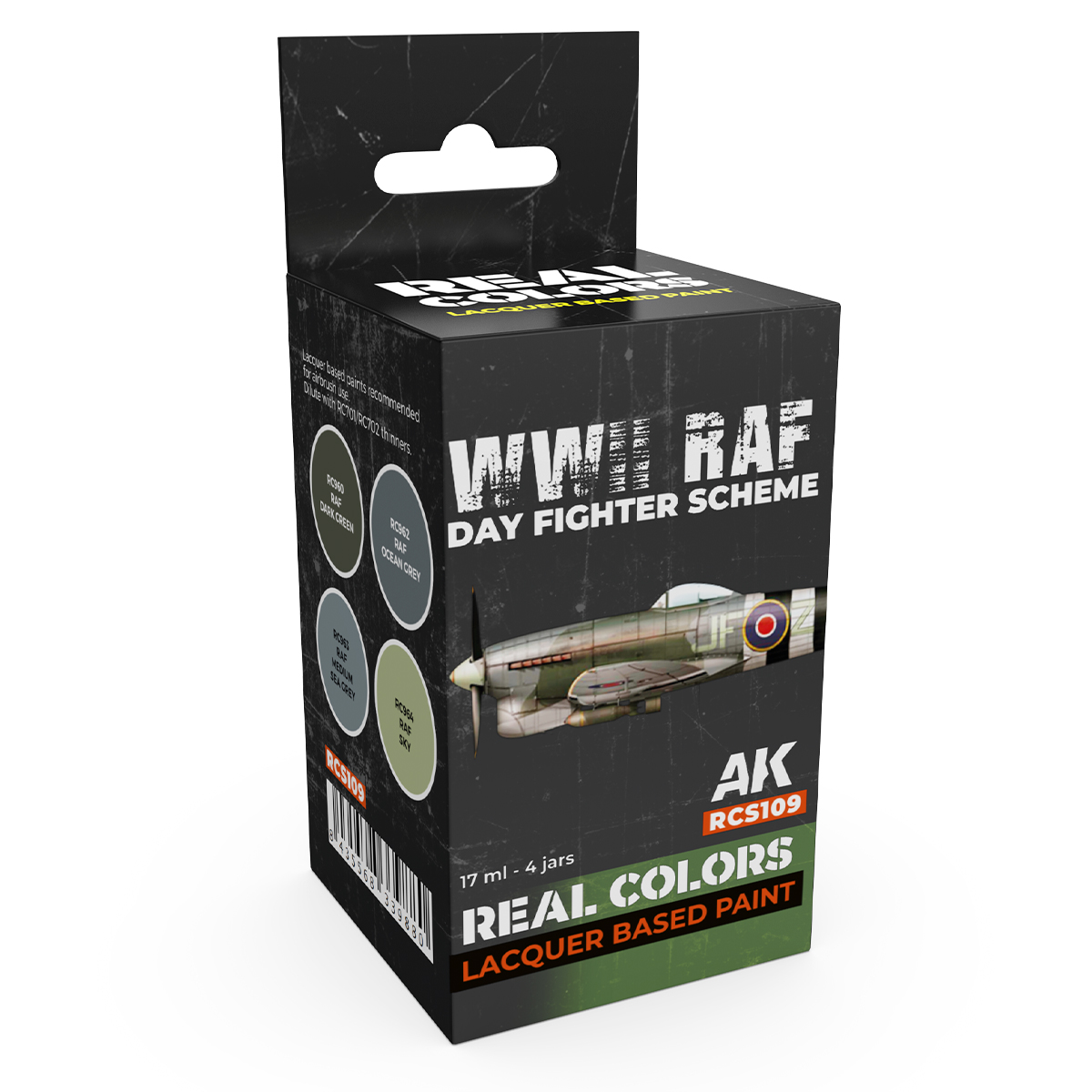 2GM Esquema Caza Diurno RAF – Color Real