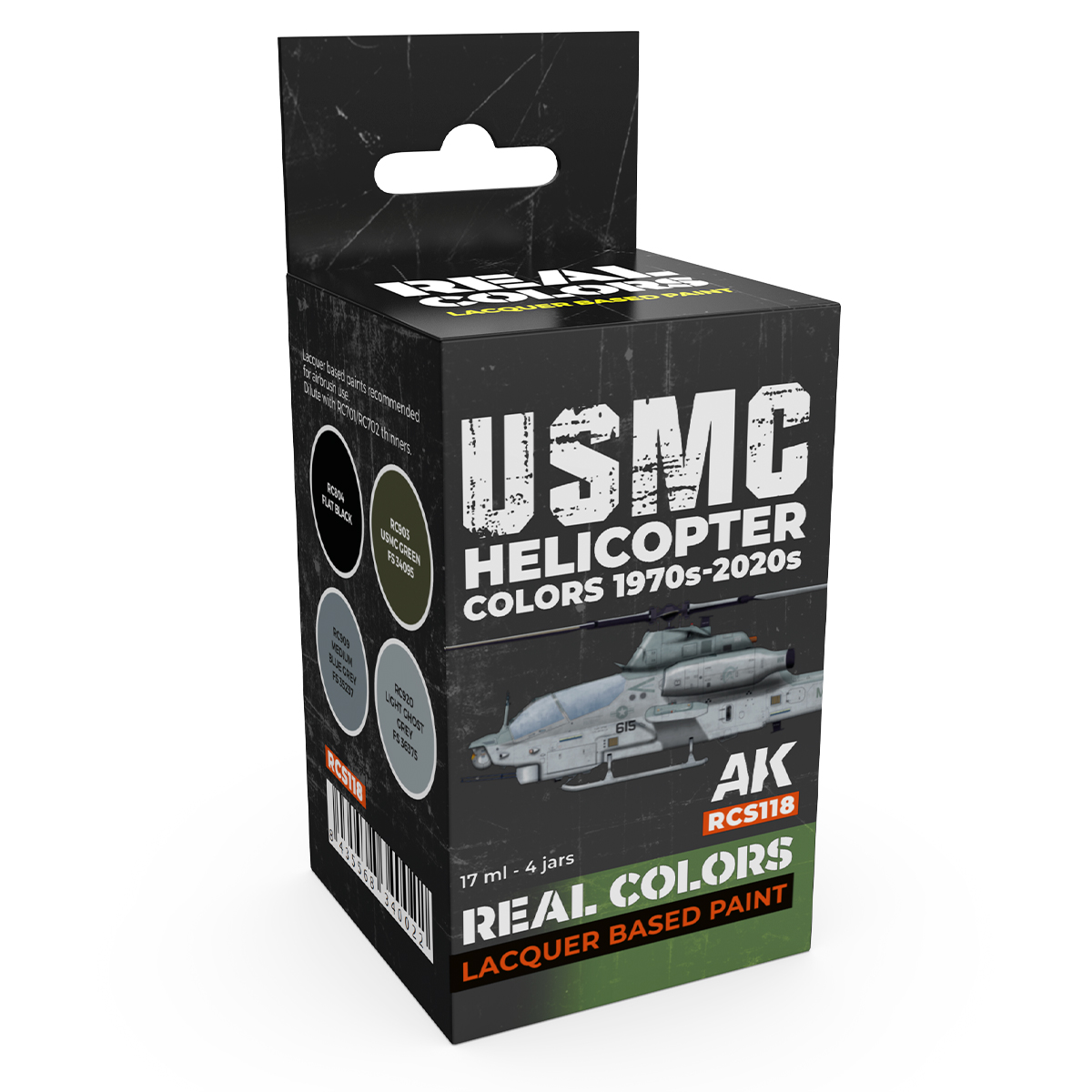 Set Helicópteros USMC 1970s-Actualidad – Color Real