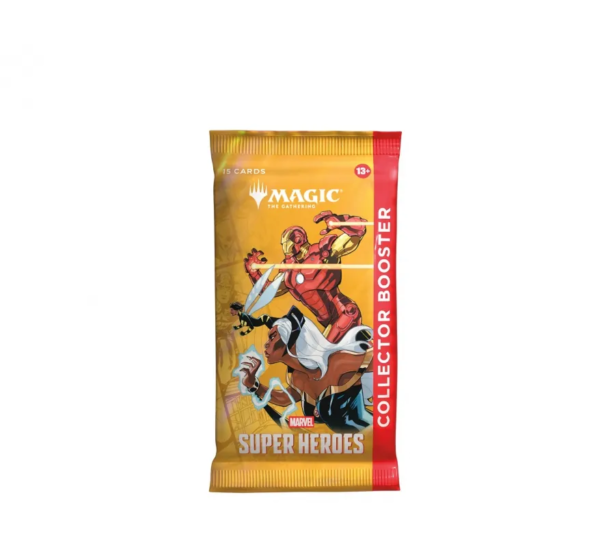 Sobre Collector Booster Display (12 sobres) Marvel Super Heroes Inglés – Magic The Gathering