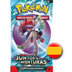 Sobre de cartas Pokémon Escarlata y Púrpura – Juntos de Aventuras – Español