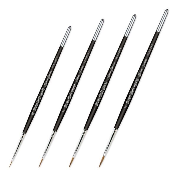 SILVER SERIES Set Pinceles Kolinsky