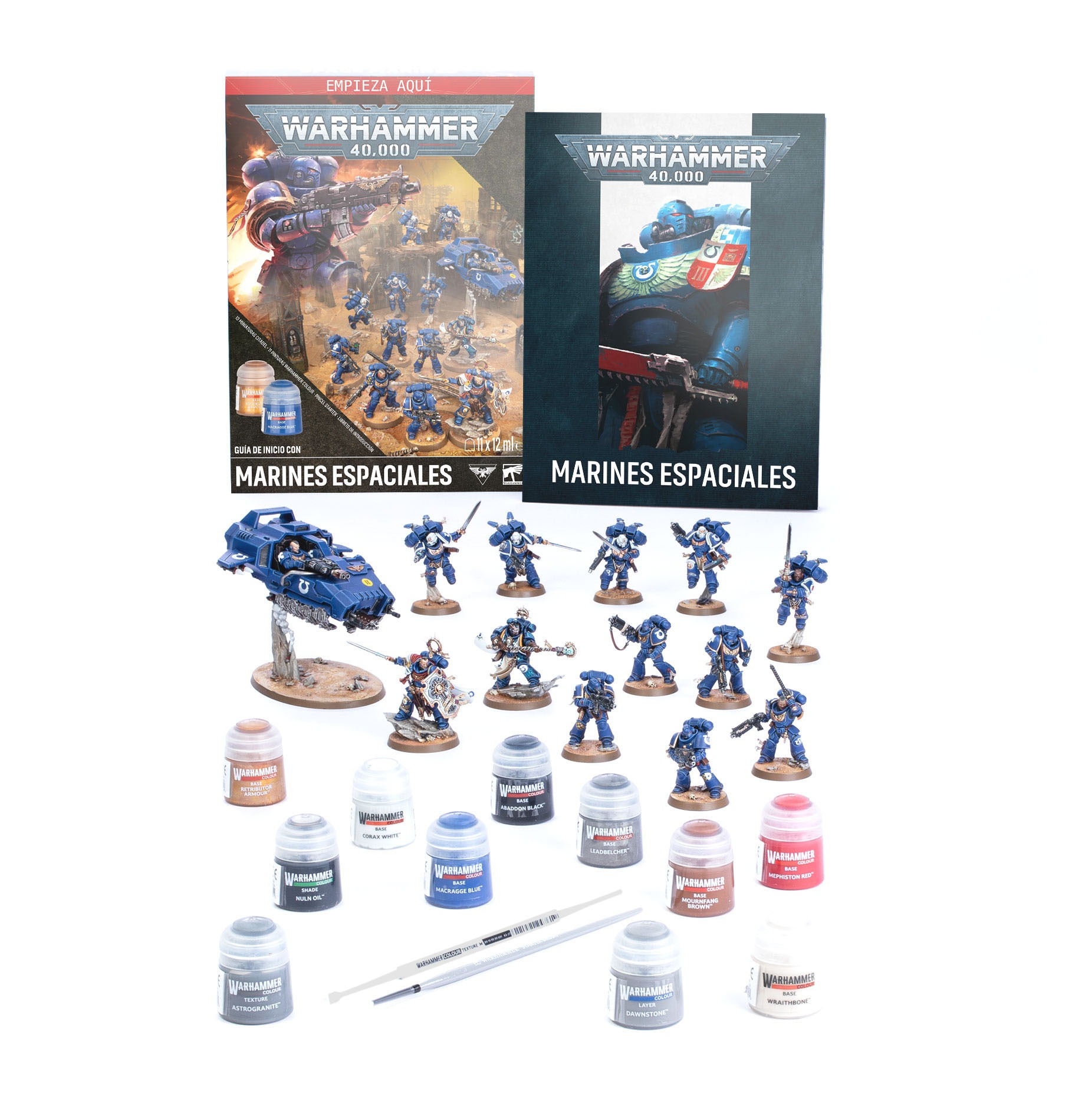 Warhammer 40,000: Guía de inicio con Marines Espaciales