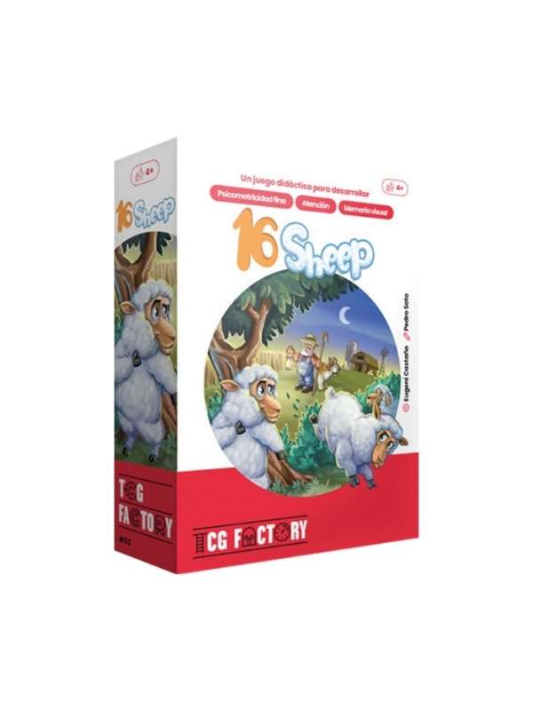 16 Sheep, En Español - Juego de tablero